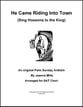 He Came Riding into Town (Sing Hosanna to the King!) SAB choral sheet music cover